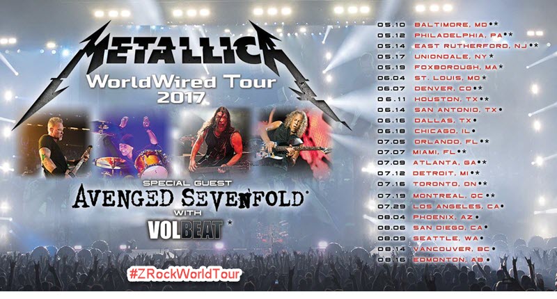 Metallica tickets