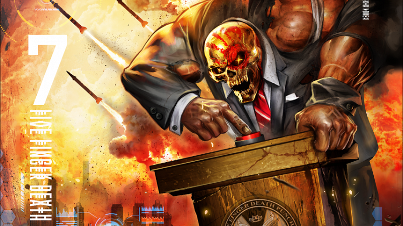 five finger death punch and justice for none cover