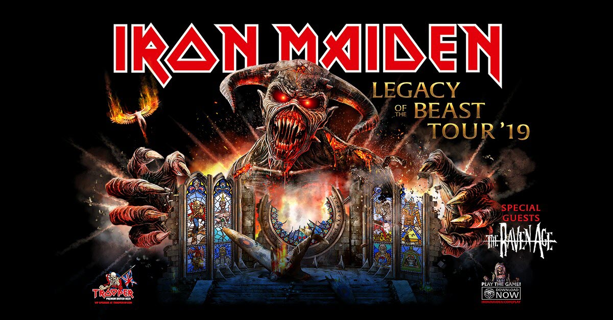 iron maiden tour 19