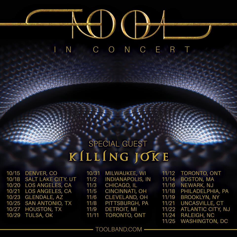 tool tour dates