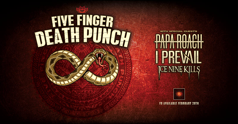 five finger death punch tour