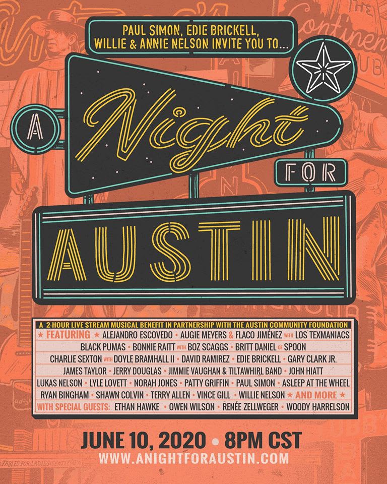 A Night For Austin Lineup