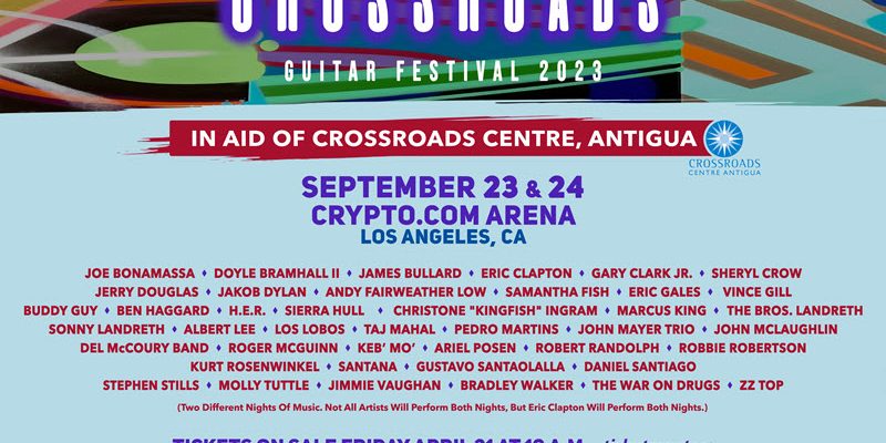 Crossroads Guitar Festival 2023 Lineup
