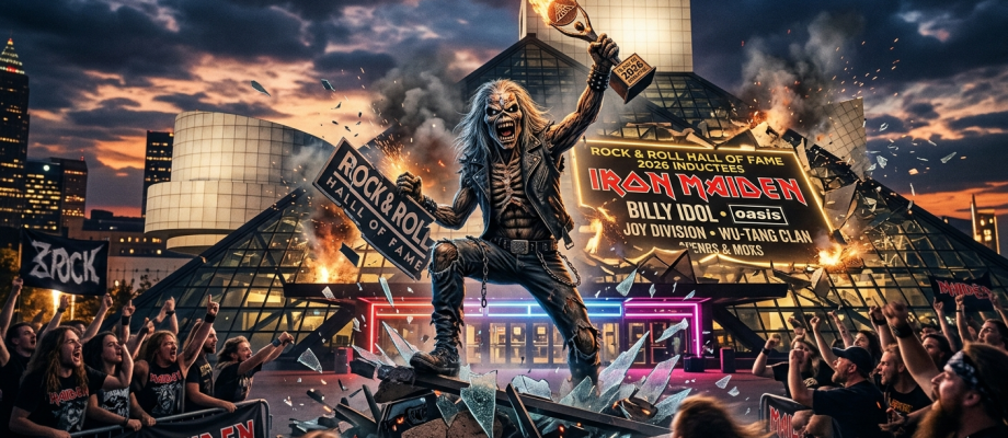 Iron Maiden Leads the Rock Hall Class of 2026 (Finally!)