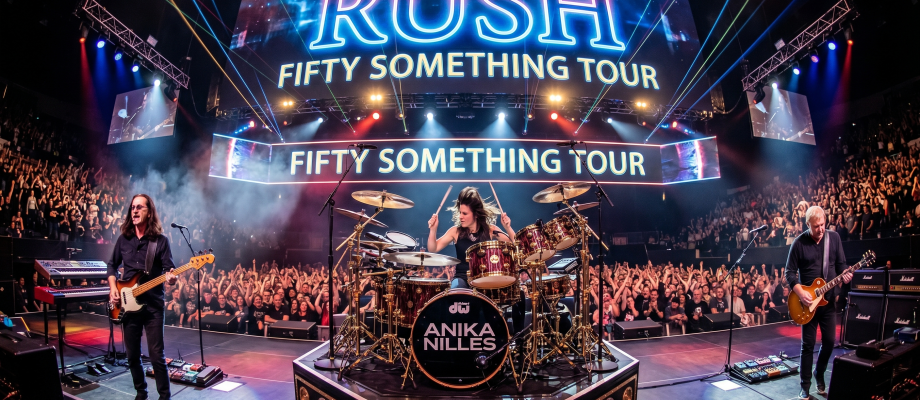 RUSH REIGNITED: The “Fifty Something” Tour and the Phenomenal Woman Honoring Neil Peart