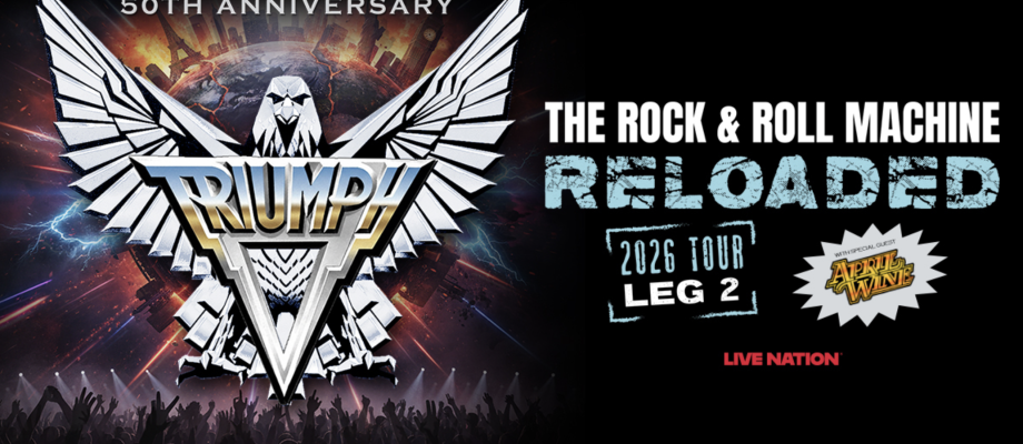 Triumph Announces U.S. Extension of “Rock & Roll Machine Reloaded Tour” for 50th Anniversary